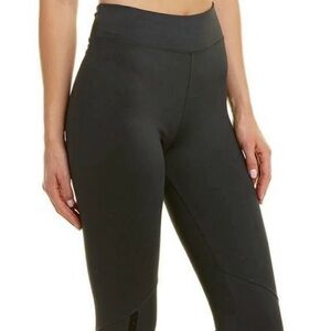 SAM EDELMAN Womens S Charcoal High Rise Crochet Twist Legging NWT $60 Activewear